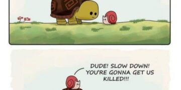 When the slow life gets a little too fast 🚀🐢🐌 #TurtleTaxi #SlowAndSteady #RelatableMeme